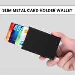 Slim Metal Card Holder Wallet
