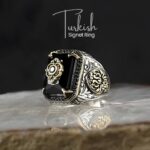 Turkish Signet Ring | Black