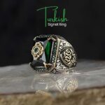 Turkish Signet Ring | Green