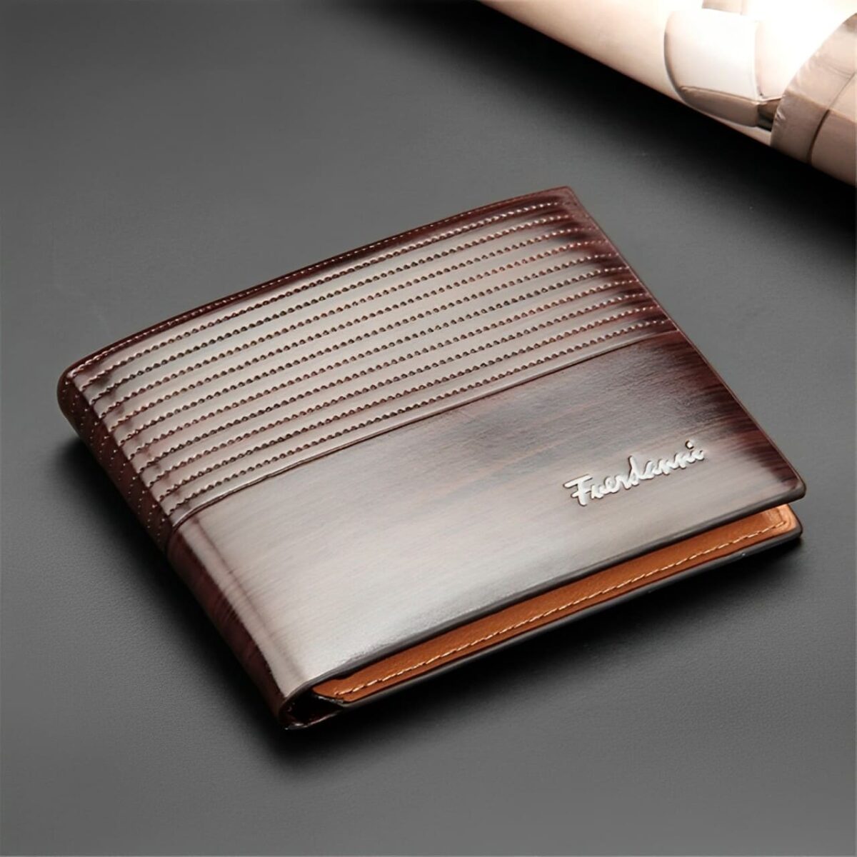 Vintage PU Leather Wallet - Image 4