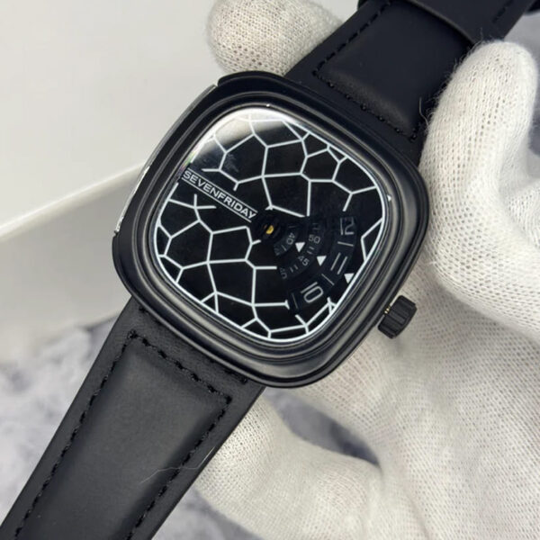 Seven Friday Leather Strap Watch