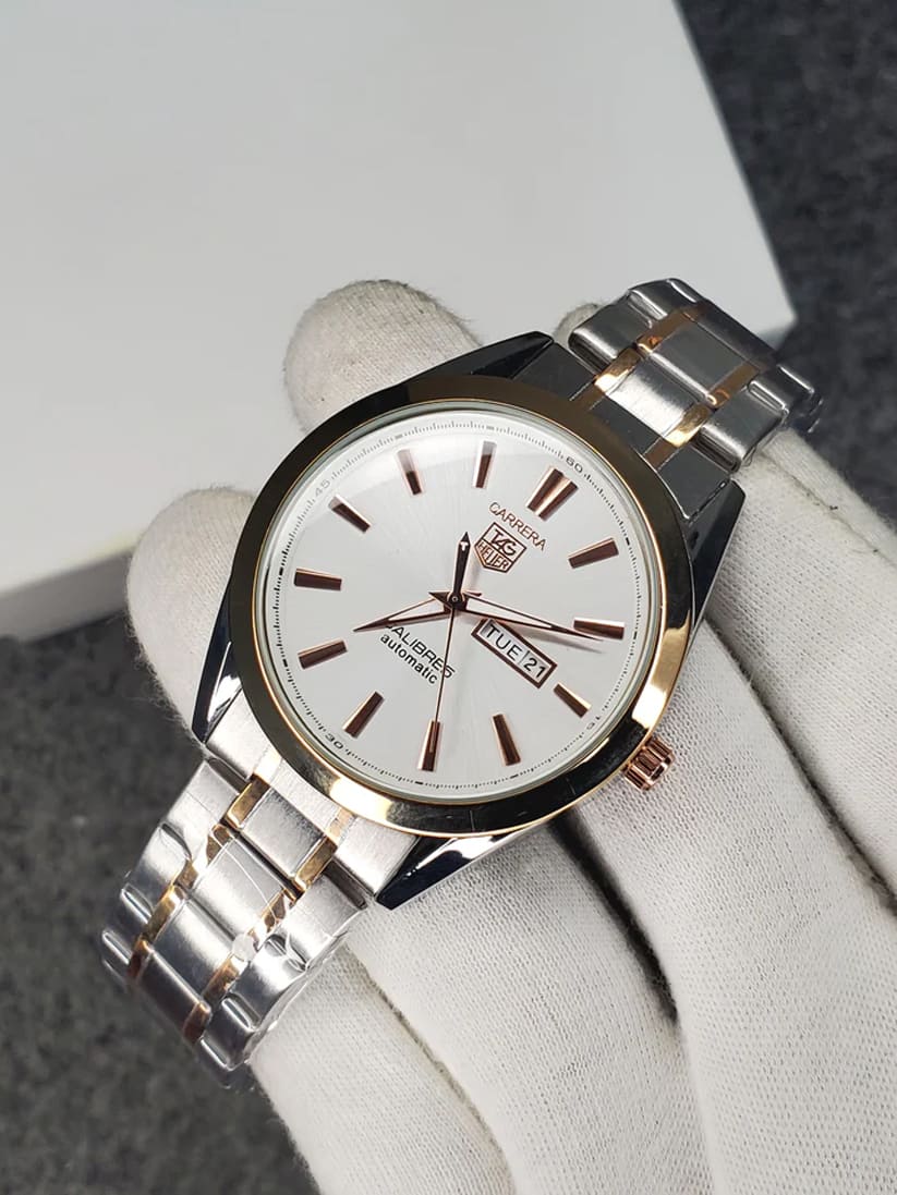 Carrera Calibre 5 Day-Date Chain Watch